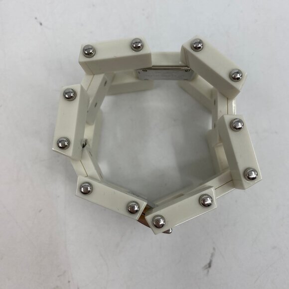 Marc Jacobs White Modern Mini Face Watch | Stylish Statement Timepiece - Picture 5 of 9